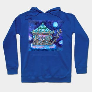 Whimsical Gallop of the Carousel Animals Hoodie